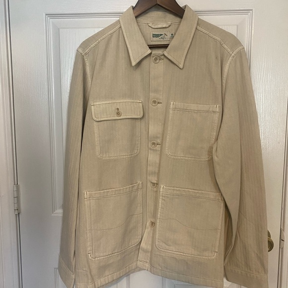 Wellen garment dyed chore coat